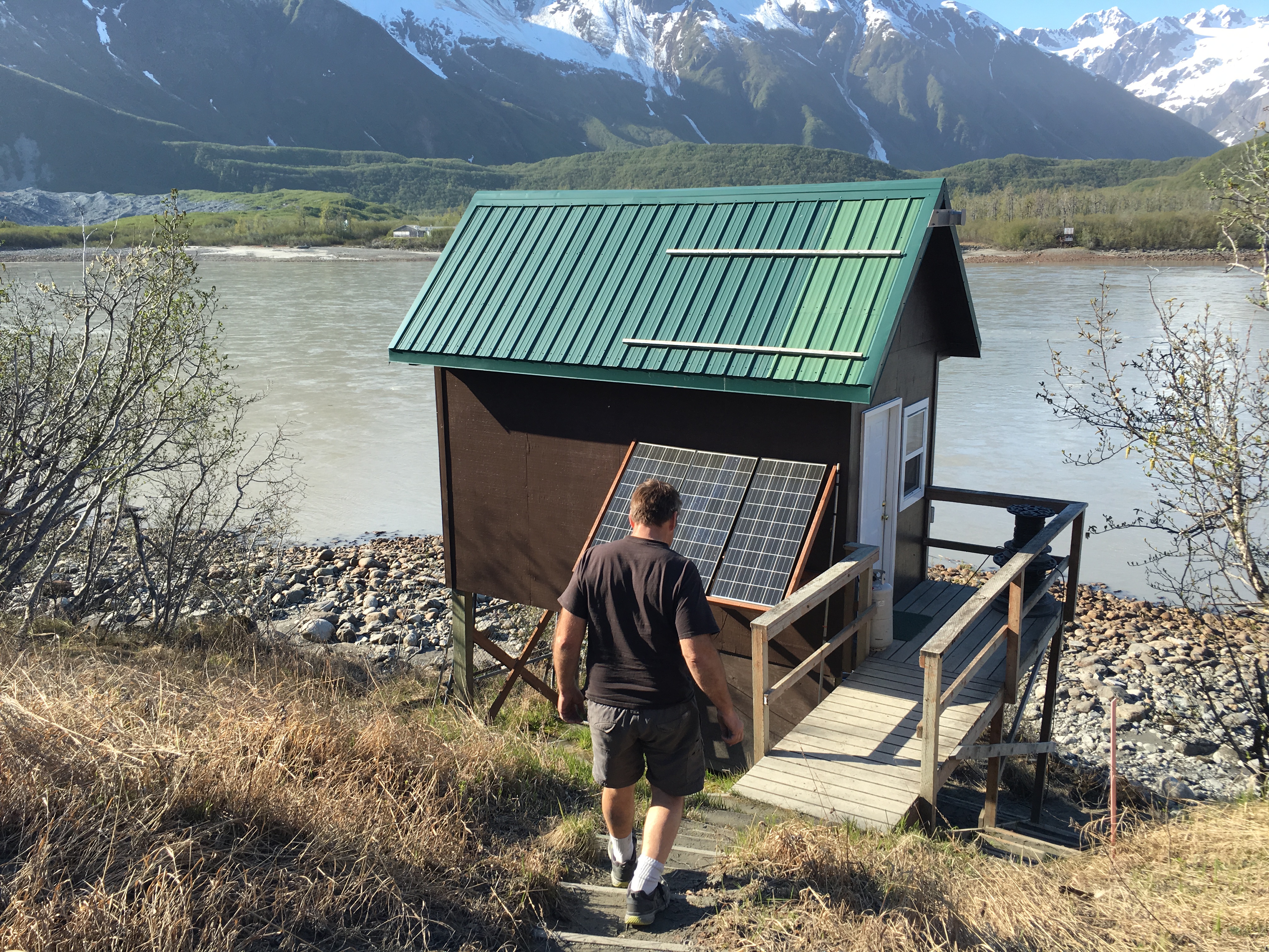 Alaska Department of Fish & Game sonar site at 