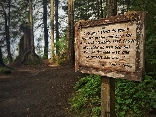 Saw this sign yesterday at Settler's Cove while out hiking. Truer words have never been spoken, I only hope that one day more people can take lessons like this to heart. There are so many lessons to learn from nature, if we just slow down enough to listen - @zakzeinert