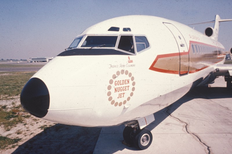 Alaska flew charters to Cuba on a Boeing 727.