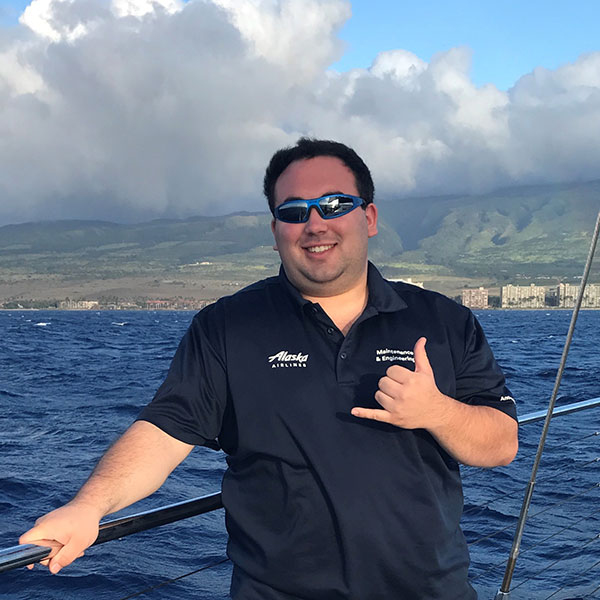 Sailing around Kaanapali. Rocking my @alaskaair shirt and @liquid_eyewear sunglasses. Could it get any better? Nothing but praises from everyone on the boat about Alaska Air.