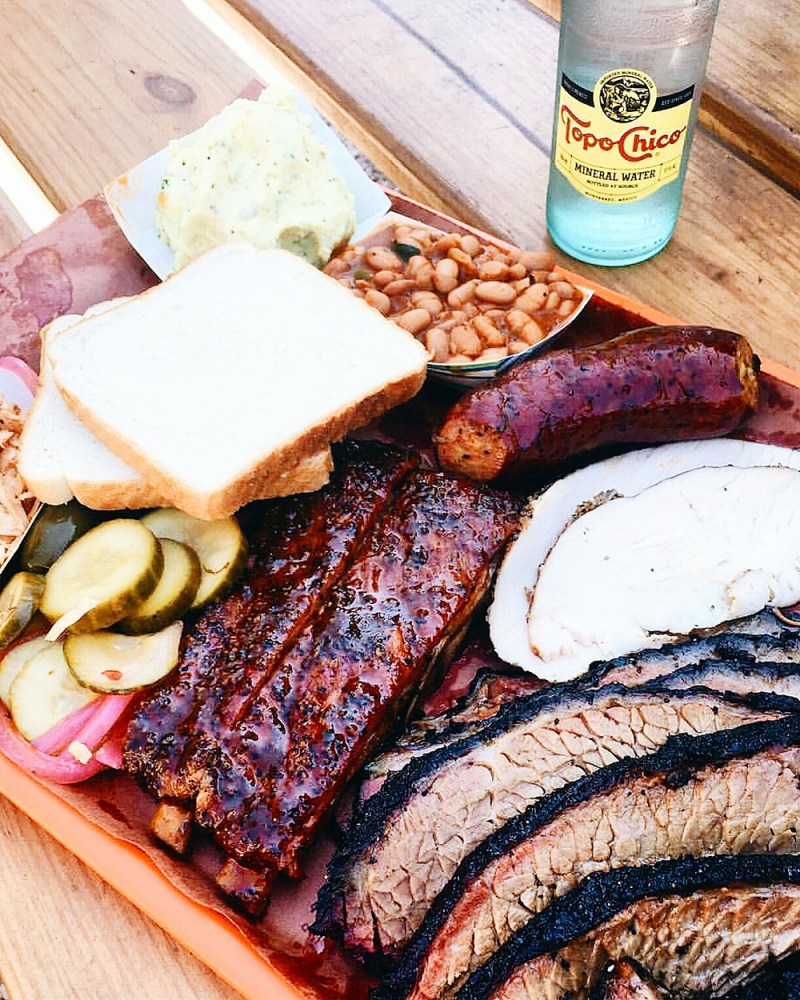 It's not a trip to Austin without a stop at BARBECUE - the perfect end to our #weekendwanderer trip was lunch at LA BARBECUE and the wait is totally worth it - thanks Rachel for the tip - we had an amazing time in this incredibly colorful and culinary exciting city and can't wait to fly back!