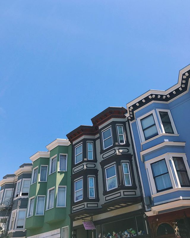 Photo of houses in the Castro.