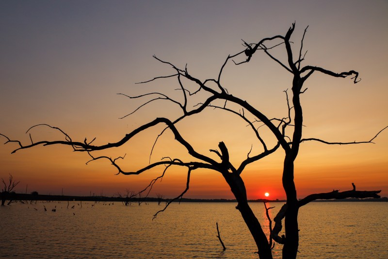 Photo of a Kansas sunset