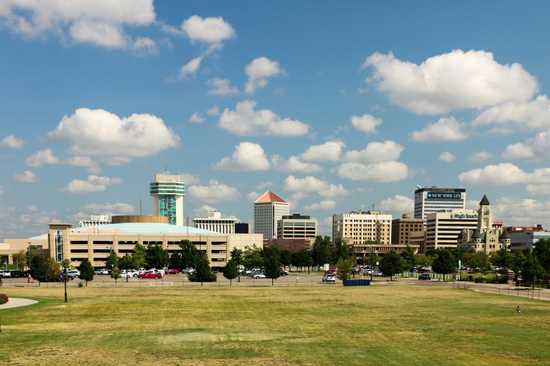 Photo of Wichita skyline
